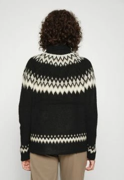 ONLY Tall ONLMARJANA HIGHNECK - Jumper - Black/pumice Stone/taupe Gray -ONLY Tall Shop b44d98f2c7d04d34a0f31a1abac6de35