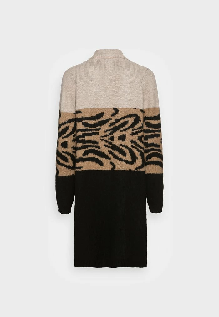 ONLY Tall ONLJADE CARDIGAN - Cardigan - Pumice Stone/melange/tobacco Brown/black 4 ONLY Tall ONLJADE CARDIGAN - Cardigan - Pumice Stone/melange/tobacco Brown/black - Image 2