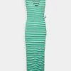 ONLY Tall ONLNELLA WRAP MIDI DRESS - Day Dress - Marine Green -ONLY Tall Shop b5ba3236f7e14d659f002063dcb3cc85