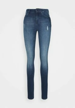 ONLY Tall ONLBLUSH LIFE HIGH WAIST - Jeans Skinny Fit - Medium Blue Denim