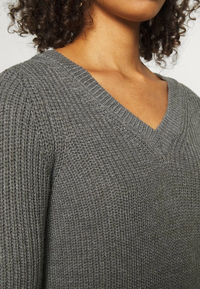 ONLY Tall ONLMELTON LIFE DRESS TALL - Jumper Dress - Medium Grey Melange 7 ONLY Tall ONLMELTON LIFE DRESS TALL - Jumper Dress - Medium Grey Melange - Image 5