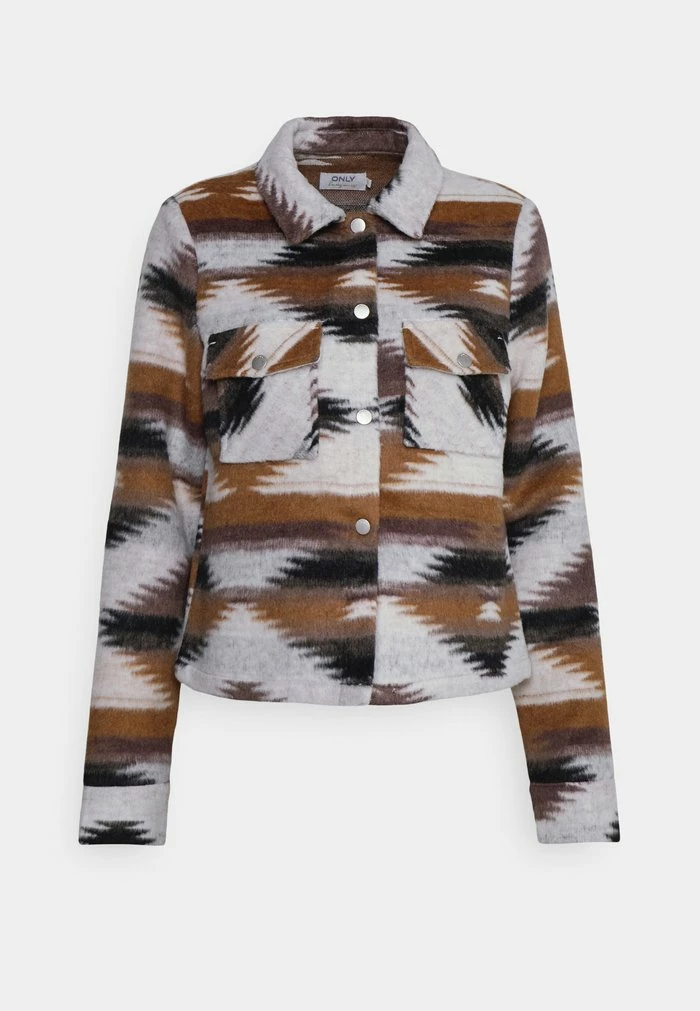 ONLY Tall ONLLOU SHORT NAVAJO - Light Jacket - Eggnog 3 ONLY Tall ONLLOU SHORT NAVAJO - Light Jacket - Eggnog