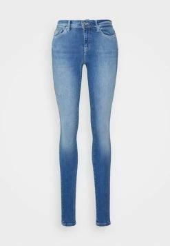 ONLY Tall ONLSHAPE LIFE - Jeans Skinny Fit - Light Medium Blue Denim
