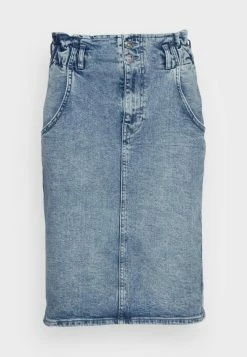 ONLY Tall ONLINC MILLIE ELAS WAISTBAND REA - Denim Skirt - Light Blue Denim 10 ONLY Tall ONLINC MILLIE ELAS WAISTBAND REA - Denim Skirt - Light Blue Denim -ONLY Tall Shop bbb890ba26784e1c926ea757ea3c4e28