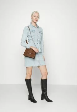ONLY Tall ONLINC MONICA LIFEDNM DRESS TALL - Denim Dress - Light Blue Denim -ONLY Tall Shop bbd05ce3a66946b996aed207af4bcadb