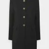 ONLY Tall ONLYASMINE LONG FITTED - Short Coat - Black -ONLY Tall Shop bc976031f542486d9d469bcfd5a237f8
