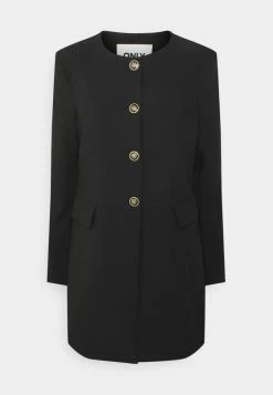 ONLY Tall ONLYASMINE LONG FITTED - Short Coat - Black