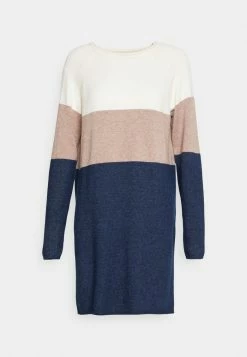 ONLY Tall ONLLILLO DRESS - Jumper Dress - Whitecap Gray/brownie Melange/martime Blue Melange 14 ONLY Tall ONLLILLO DRESS - Jumper Dress - Whitecap Gray/brownie Melange/martime Blue Melange -ONLY Tall Shop bcf64ea77eb14861a8d60e0760bcb48f