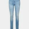 ONLY Tall ONLSHAPE LIFE - Jeans Skinny Fit - Light Blue Denim