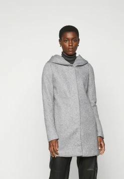 ONLY Tall ONLSEDONA LIGHT COAT - Short Coat - Light Grey