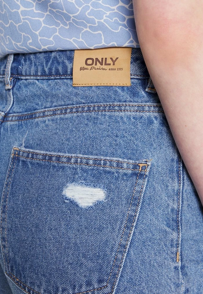 ONLY Tall ONLJAGGER LIFE MOM - Denim Shorts - Medium Blue Denim 7 ONLY Tall ONLJAGGER LIFE MOM - Denim Shorts - Medium Blue Denim - Image 5