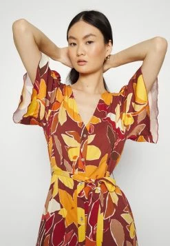 ONLY Tall ONLALMA LIFE EMILY DRESS - Maxi Dress - Henna -ONLY Tall Shop bfe94a2dfa1d4087b0979129b856d36d