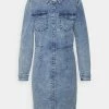 ONLY Tall ONLTAMMI DRESS - Denim Dress - Medium Blue Denim 2 ONLY Tall ONLTAMMI DRESS - Denim Dress - Medium Blue Denim -ONLY Tall Shop c03c96fa589f4699805454b659c73f74