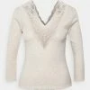 ONLY Tall ONLOLIVIA - Long Sleeved Top - Pumice Stone -ONLY Tall Shop c0fef22e255e4fdea8d4980106d7c586