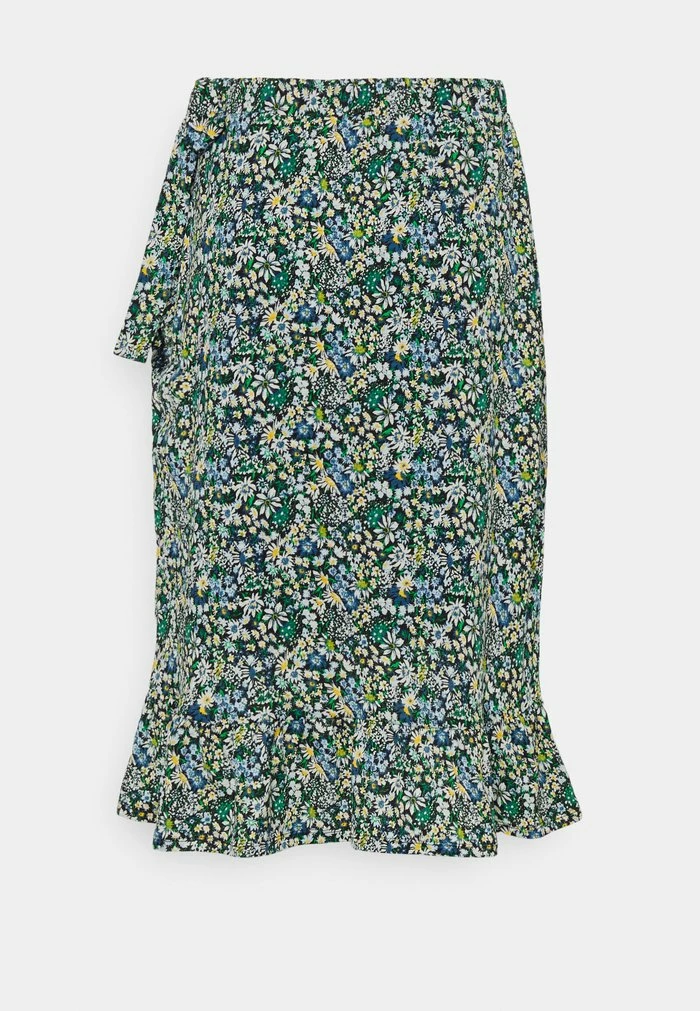 ONLY Tall ONLPELLA MIDI WRAP SKIRT - Wrap Skirt - Strong Blue 4 ONLY Tall ONLPELLA MIDI WRAP SKIRT - Wrap Skirt - Strong Blue - Image 2