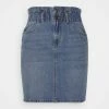 ONLY Tall ONLMILLIE LIFE SKRT - Denim Skirt - Medium Blue Denim -ONLY Tall Shop c63607d646ff4051bc3f973fbcf66709