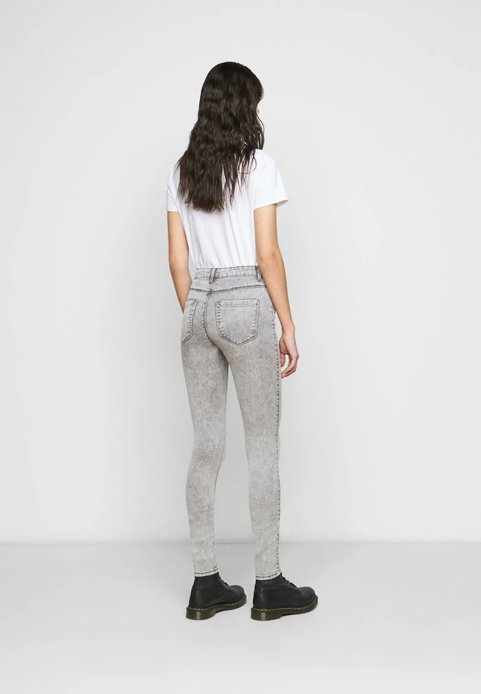 ONLY Tall ONLROYAL LIFE - Jeans Skinny Fit - Grey Denim 5 ONLY Tall ONLROYAL LIFE - Jeans Skinny Fit - Grey Denim - Image 3