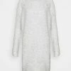 ONLY Tall ONLCAROL DRESS - Jumper Dress - Light Grey Melange