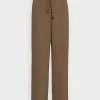ONLY Tall ONLMETTE WIDE PANT - Trousers - Brown -ONLY Tall Shop ca183f24e9f447bc98b4449aee3c7347