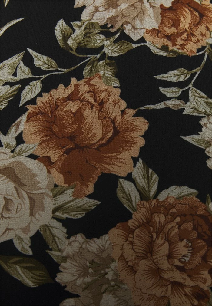 ONLY Tall ONLMIA SMOCK TALL - Long Sleeved Top - Blackbig Rose 5 ONLY Tall ONLMIA SMOCK TALL - Long Sleeved Top - Blackbig Rose - Image 3