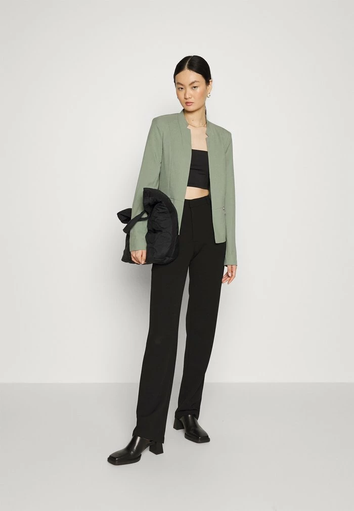 ONLY Tall ONLMADDY KOMA SHORT ZIP - Blazer - Sea Spray 4 ONLY Tall ONLMADDY KOMA SHORT ZIP - Blazer - Sea Spray - Image 2