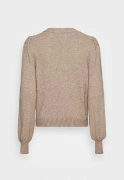 ONLY Tall ONLLEVA PUFF CARDIGAN - Cardigan - Beige Melange -ONLY Tall Shop cd077d76a88c425c99bc64c21c72db10