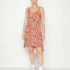 ONLY Tall ONLFREDERIKKE SARAH DRESS - Day Dress - Cloud Dancer/pink