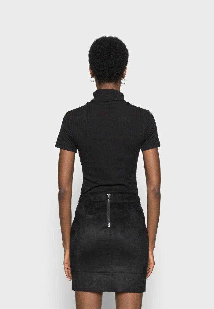 ONLY Tall ONLJULIE BONDED SKIRT - Mini Skirt - Black 5 ONLY Tall ONLJULIE BONDED SKIRT - Mini Skirt - Black - Image 3