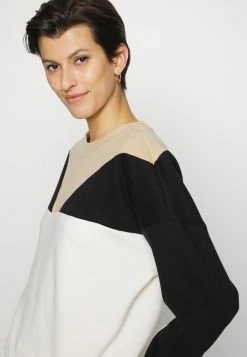 ONLY Tall ONLNORA O-NECK BLOCKING - Sweatshirt - Eggnog -ONLY Tall Shop cf382445655048d7aae560688026c3a8