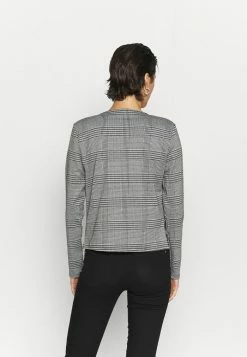 ONLY Tall ONLMICA CHECK - Blazer - Cloud Dancer/black -ONLY Tall Shop d19b07d564e24250b9b44d201518b234