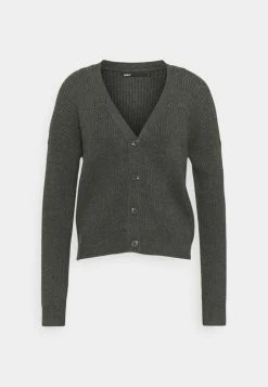 ONLY Tall ONLKATIA - Cardigan - Dark Grey Melange -ONLY Tall Shop d62c23f36a8b40b2933e864fdbf67bb5