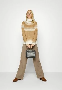 ONLY Tall ONLMARJANA HIGHNECK - Jumper - Toasted Coconut/taupe Gray/pumice Stone/humus -ONLY Tall Shop d66e0b27d28f49aba5644f99f8e5bf08