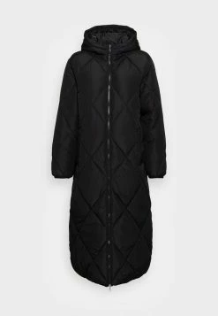 ONLY Tall ONLTAMARA LONG QUILTED COAT - Classic Coat - Black