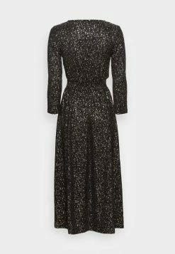 ONLY Tall ONLPELLA WRAP DRESS - Cocktail Dress / Party Dress - Black/frosted Almond -ONLY Tall Shop d89c6cc9b30441e5adc09f40e72665e4