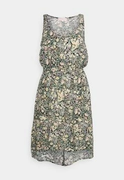 ONLY Tall ONLFREDERIKKE SARAH DRESS - Day Dress - Cloud Dancer/yellow -ONLY Tall Shop d965761bfe3b450d9d237fadfee6aa3a