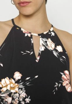 ONLY Tall ONLNOVA LUX KEYHOLE - Top - Black/light Pink -ONLY Tall Shop dbf52a8ff3ea4dd090f892eb21f06675