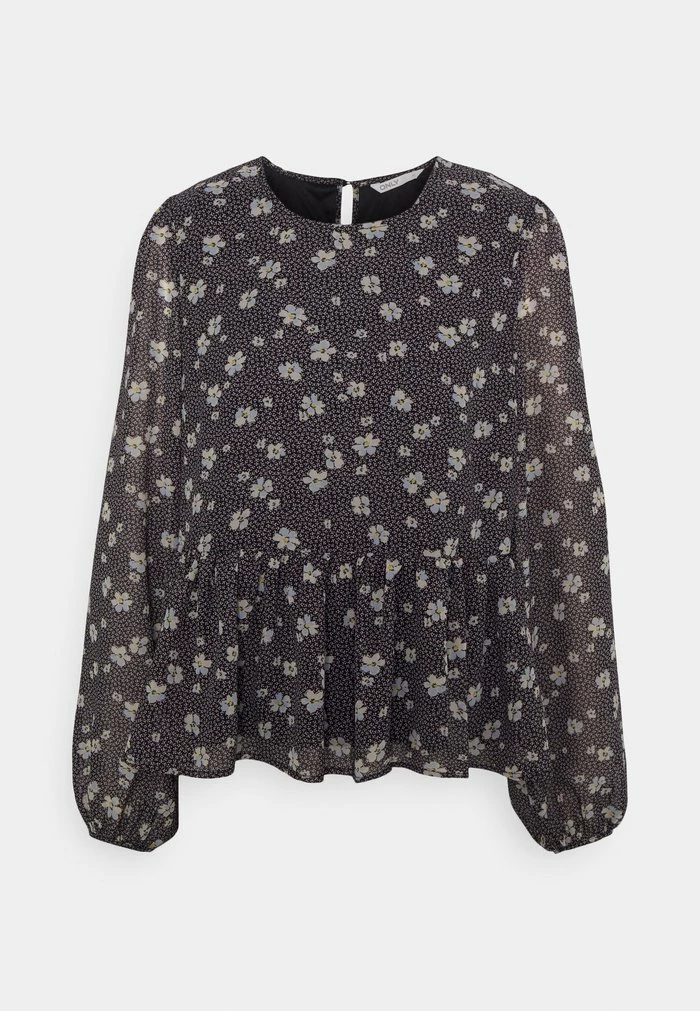 ONLY Tall ONLHANNA PEPLUM - Blouse - Dark Blue 3 ONLY Tall ONLHANNA PEPLUM - Blouse - Dark Blue