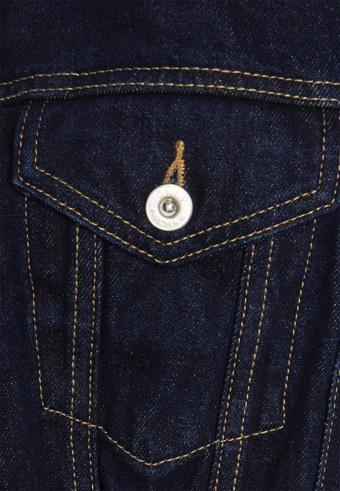 ONLY Tall ONLJAGGER LIFE PLEAT JACKET - Denim Jacket - Dark Blue Denim 5 ONLY Tall ONLJAGGER LIFE PLEAT JACKET - Denim Jacket - Dark Blue Denim - Image 3