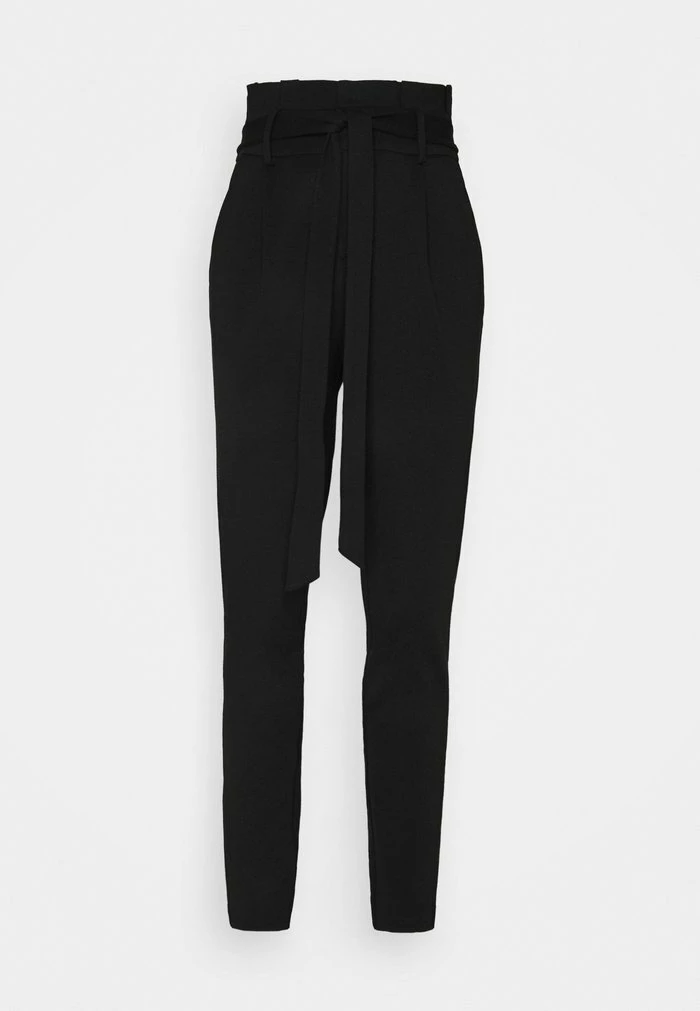 ONLY Tall ONLPOPTRASH LIFE EASY PAPERBAG - Trousers - Black 7 ONLY Tall ONLPOPTRASH LIFE EASY PAPERBAG - Trousers - Black - Image 5