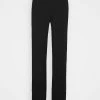 ONLY Tall ONLDREAMER FLAIR SLIT PANTS - Trousers - Black -ONLY Tall Shop ddd3711269af40948df16ece7523143e