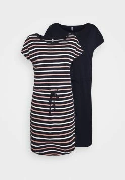 ONLY Tall ONLMAY LIFE DRESS 2 PACK - Jersey Dress - Night Sky/night Sky White -ONLY Tall Shop de37d227cbc34b1ea7a8da16c06d9a07