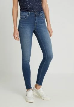 ONLY Tall ONLBLUSH MID - Jeans Skinny Fit - Dark Blue Denim