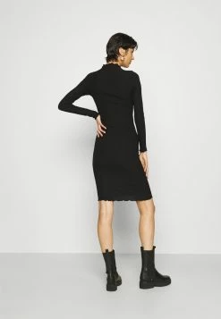 ONLY Tall ONLEMMA HIGH NECK KNEE DRESS - Jumper Dress - Black -ONLY Tall Shop dfab2faeea8740a895edac71b8cea1e4