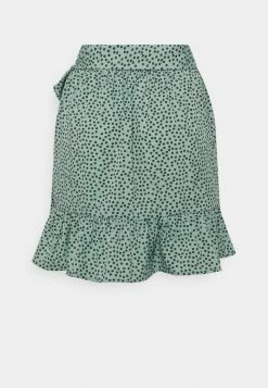 ONLY Tall ONLOLIVIA - A-line Skirt - Chinois Green/black -ONLY Tall Shop e0266857e74b4eeda07bdba3ea4634af