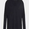 ONLY Tall ONLAMALIA V NECK - Jumper - Black -ONLY Tall Shop e02a5422e6744df990138d2fa1896a8e
