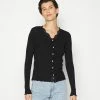 ONLY Tall ONLMICHELA CARDIGAN - Cardigan - Black -ONLY Tall Shop e0462d6f64df4b64956a77ade5f657dc