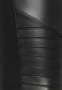 ONLY Tall ONLROYAL-MARIA FAUX LEATHER BIKER - Trousers - Black -ONLY Tall Shop e0cfe59d1adf4e46a94398dcc3dae32e