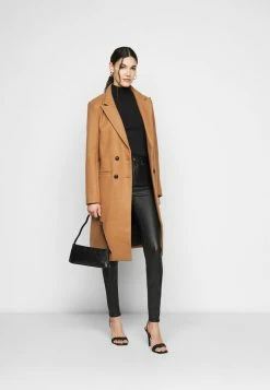 ONLY Tall ONLOPTION SUPER COAT - Jeans Skinny Fit - Black -ONLY Tall Shop e24711160d774097acdc077208e68075