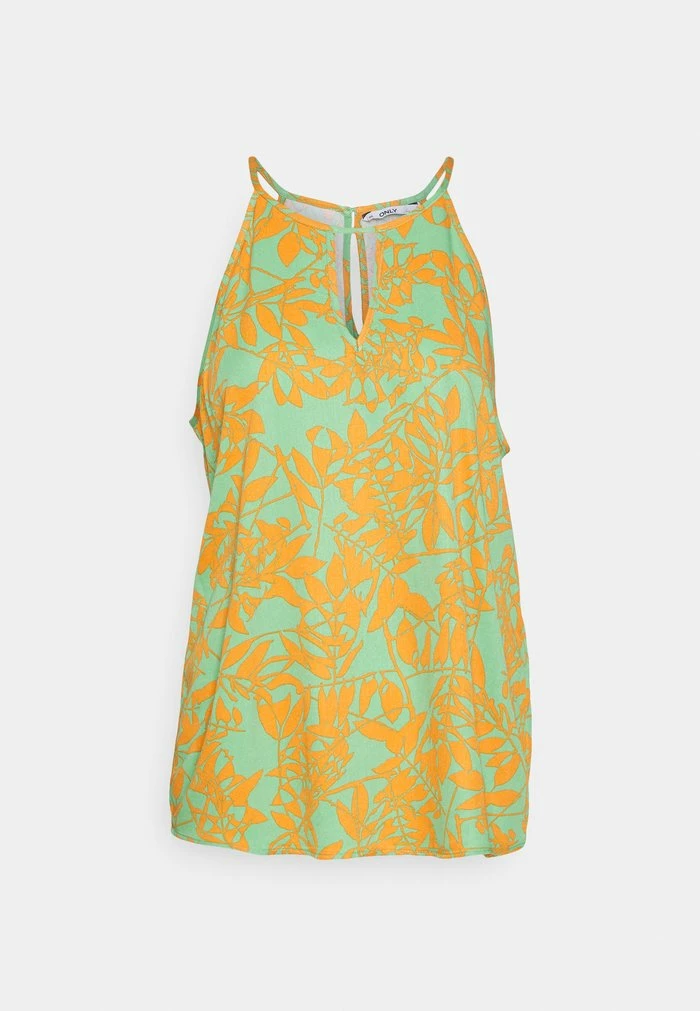 ONLY Tall ONLALMA LIFE KEYHOLE - Blouse - Vibrant Green 3 ONLY Tall ONLALMA LIFE KEYHOLE - Blouse - Vibrant Green