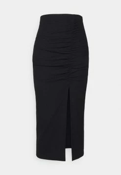 ONLY Tall ONLEMMA SLIT SKIRT - Pencil Skirt - Black -ONLY Tall Shop e33366a5bd3a490586c018cebb152885
